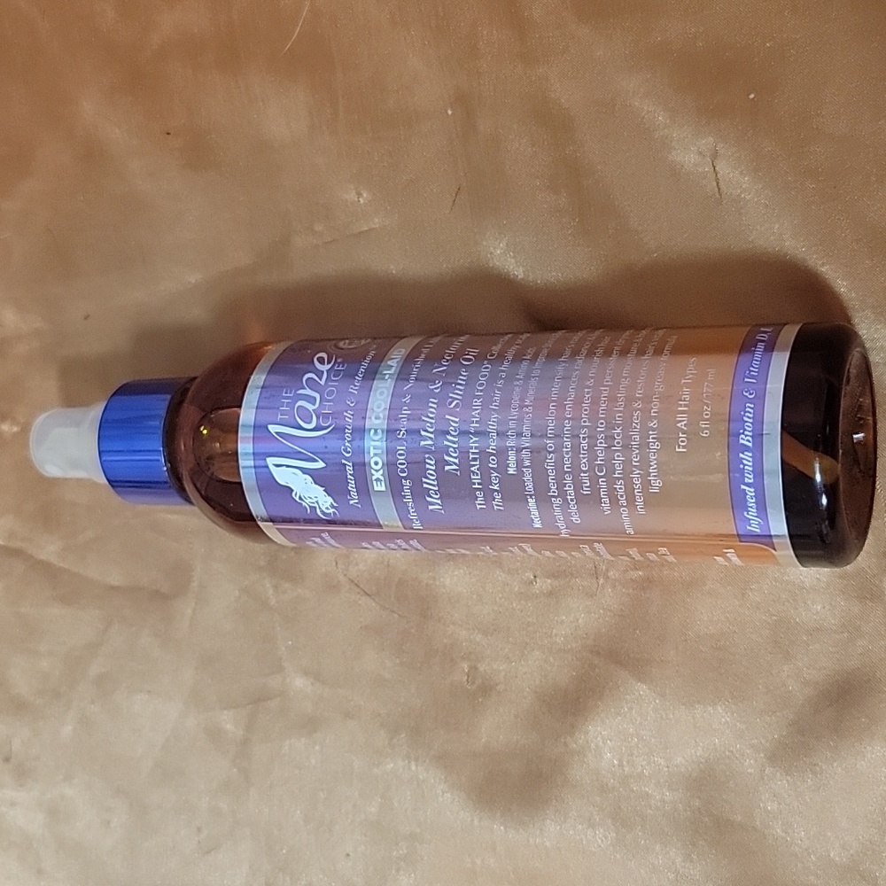 NEW The Mane Choice Exotic Cool-Laid Mellow Melon & Nectarine Melted Shine Oil